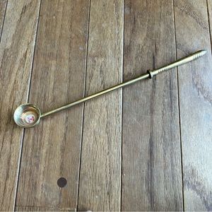 Retro Brass Gold Snuffer